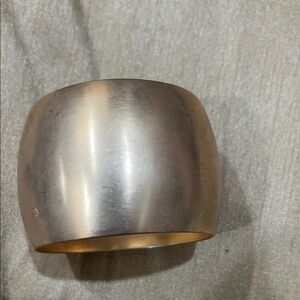 Silver Wide Cuff Bracelet